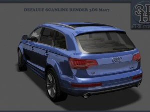 audi q7 2012 3D Model