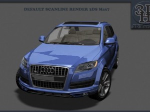 audi q7 2012 Modello 3D