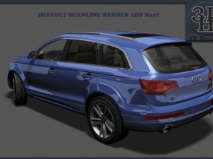 audi q7 2012 Modello 3D
