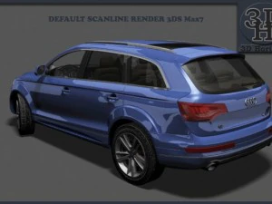 audi q7 2012 3D Model