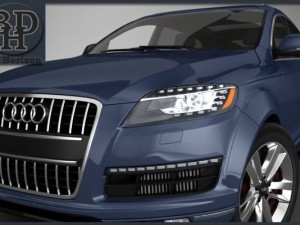 audi q7 2012 Modello 3D