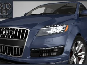 audi q7 2012 3D Model