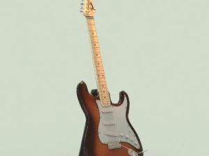 Fender Stratocaster 3D Modell