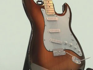 Fender Stratocaster 3D Modell