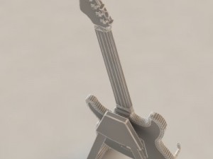 fender stratocaster Model 3D