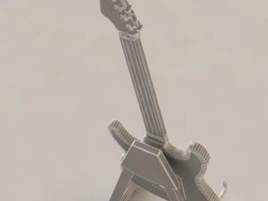 Fender Stratocaster 3D Modell