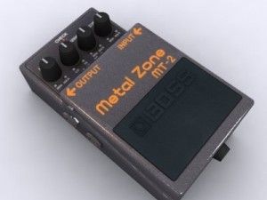 guitar effect collection 3D 模型