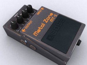 guitar effect collection 3D 模型