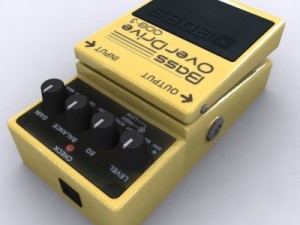 guitar effect collection 3D 模型