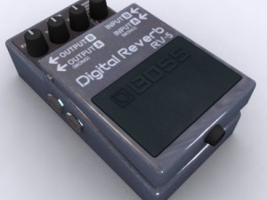 guitar effect collection 3D 模型