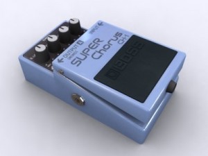 guitar effect collection 3D 模型