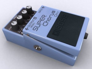 guitar effect collection 3D 模型