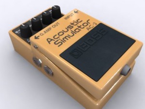 guitar effect collection 3D 模型