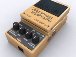 guitar effect collection 3D 模型