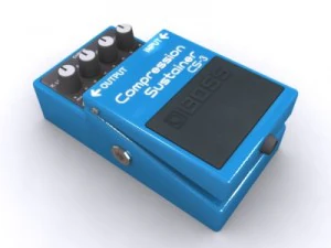 guitar effect collection 3D Model