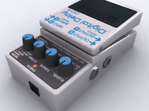 guitar effect collection 3D 模型