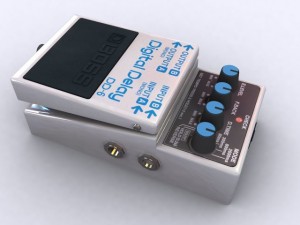guitar effect collection 3D 模型