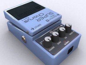 guitar effect collection 3D 模型