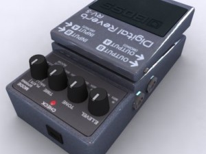 guitar effect collection 3D 模型