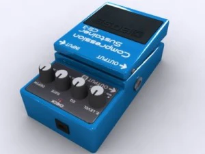 guitar effect collection 3D Model