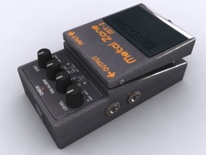 guitar effect collection 3D 模型
