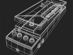 guitar effect collection 3D 模型