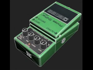 guitar effect collection 3D Model