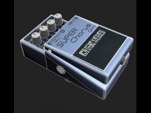 guitar effect collection 3D 模型