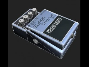 guitar effect collection 3D Model