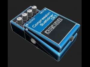 guitar effect collection 3D Model