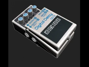 guitar effect collection 3D Model