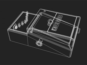 guitar effect collection 3D 模型