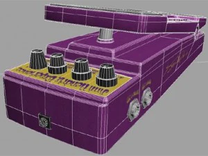 guitar effect collection 3D Model