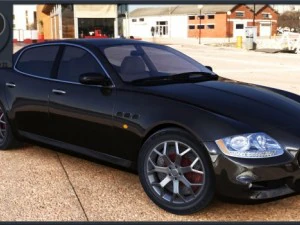 maserati quattroporte 2012 3D Model