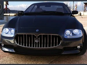 maserati quattroporte 2012 3D Model