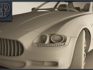 maserati quattroporte 2012 3D 모델