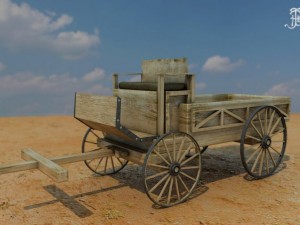 west carriot Model 3D