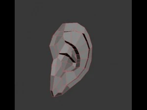 orelha Modelo 3D