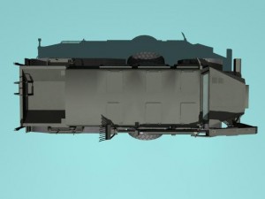 buffalo h mrap woodland version 3D 模型