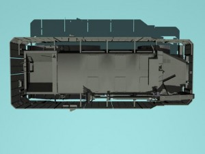 buffalo a2 mrap woodland version Modelo 3D
