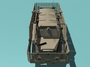 buffalo a2 mrap desert version 3D Model