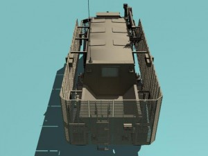 buffalo a2 mrap desert version 3D Model