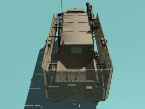 buffalo a2 mrap desert version 3D Model