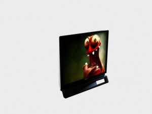 monitor sony 3D 模型