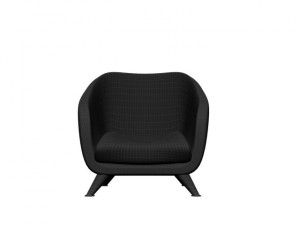 leather armchair 3D 模型