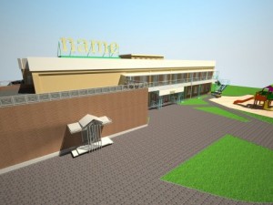 shopping center 3D 模型