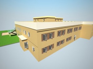 shopping center 3D 模型