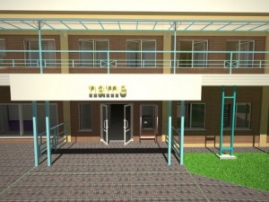 shopping center 3D 模型