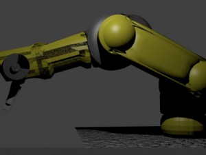 brazo robotico Modèle 3D