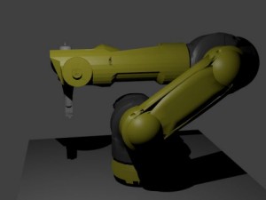 brazo robotico 3D मॉडल
